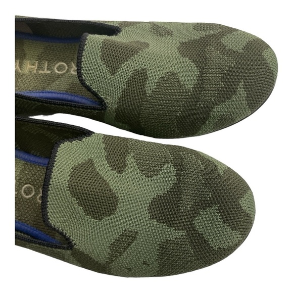 Rothy's Round Toe Knit Ballet Flats Slip On size 8 CAMOUFLAGE - Picture 6 of 14